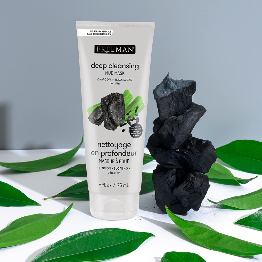 ماسک صورت ذغالی و شکر سیاه Freeman Beauty - تصویر 3