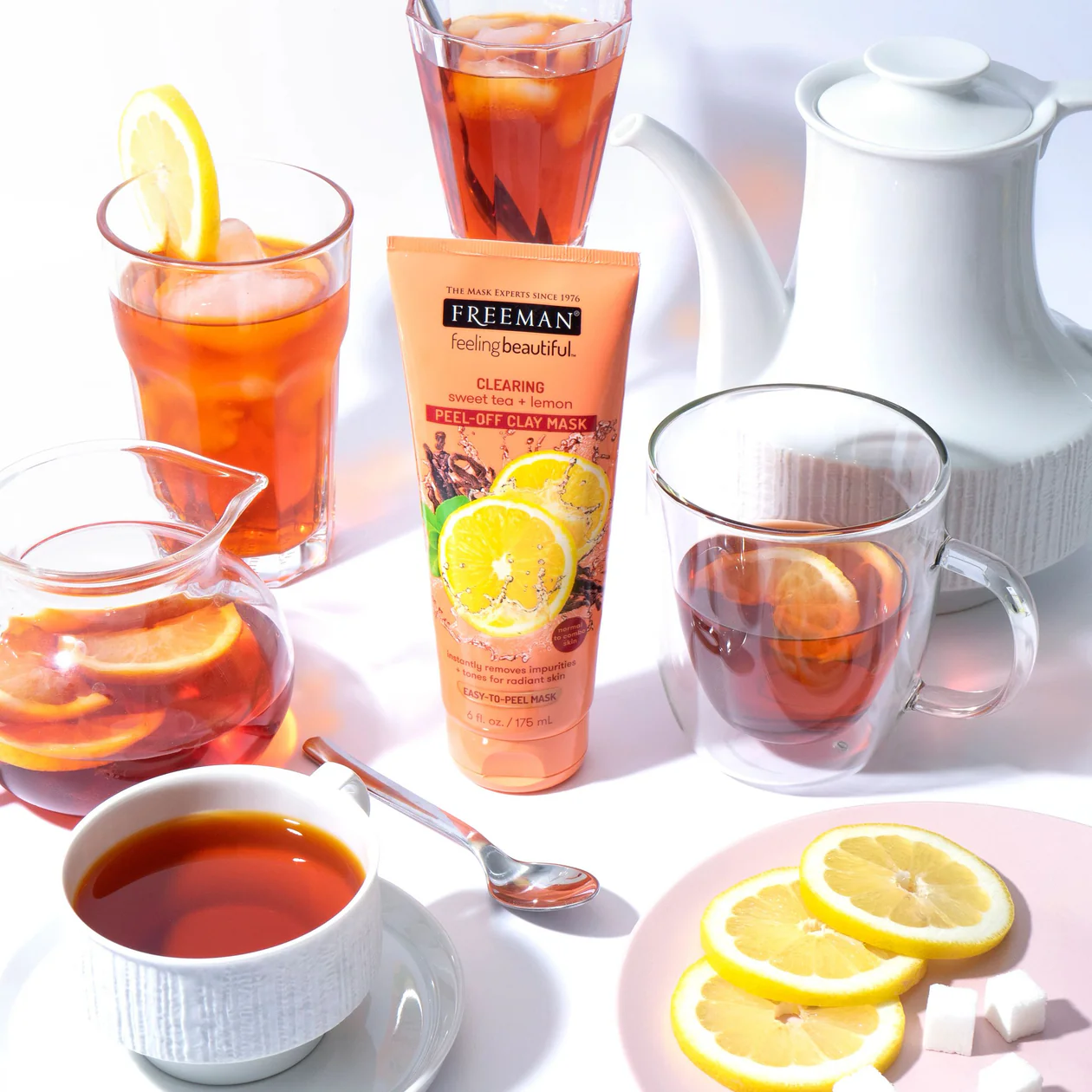 ماسک صورت چای شیرین و لیمو Freeman Beauty - تصویر 4